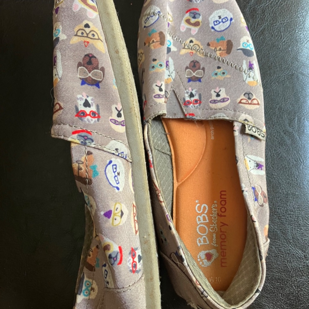 Bobs dog print shoe size 10 - Picture 2 of 7